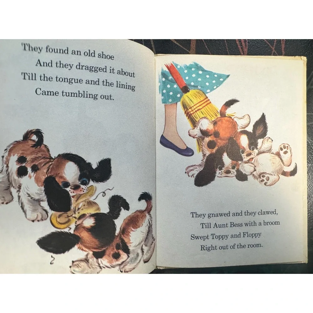 The Puppy Twins Vintage‎ Childrens Book